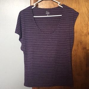 Nike deep neck t-shirt